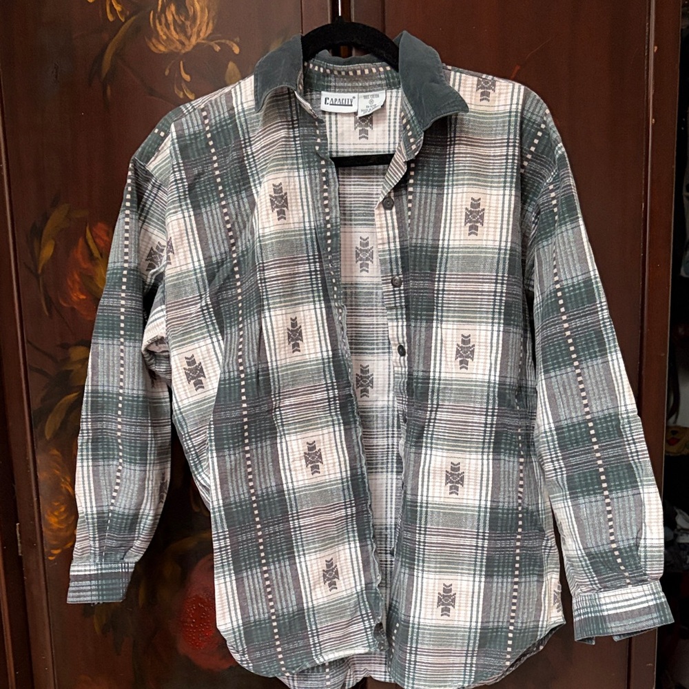 Plaid Button Down Shirt